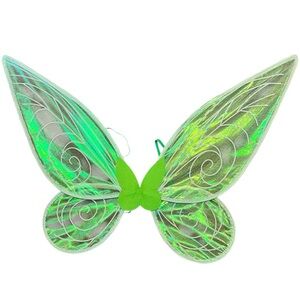 Green LED light Fairy Wings Costume Accessory NWT
